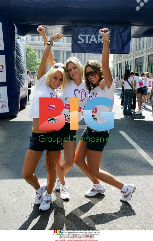 Soap stars at the Cancer Research UK Race for Life
