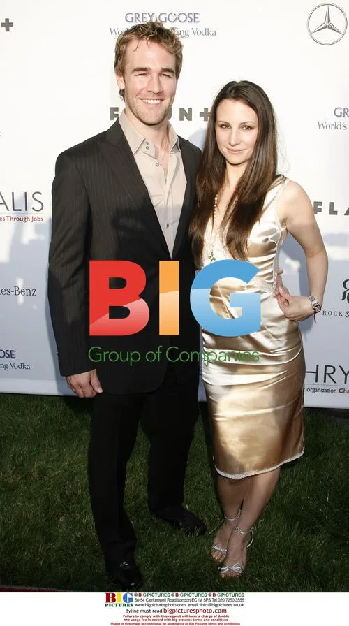 James Van Der Beek and Heather McComb at Chrysalis Butterfly Ball