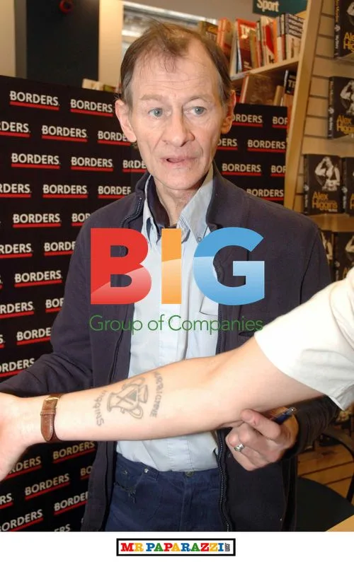 Alex "Hurricane" Higgins at Book Signing
