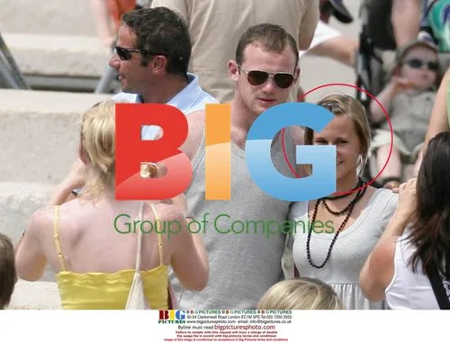 Coleen McLoughlin and Wayne Rooney holiday in France
