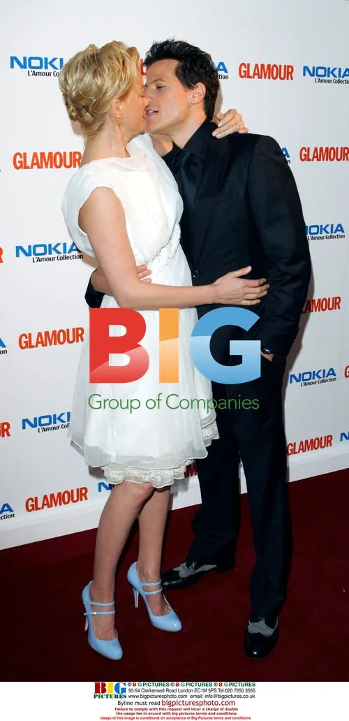 Alice Evans and Ioan Gruffudd at Glamour Awards