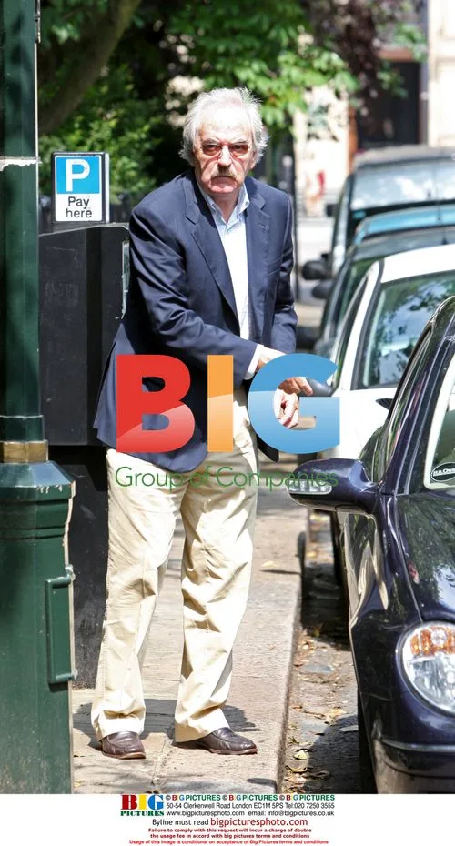Des Lynam gets parking ticket in London
