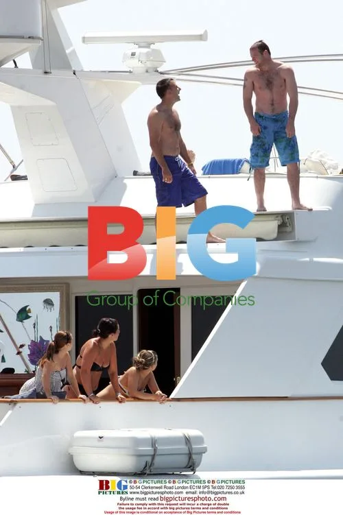 Coleen McLoughlin and Wayne Rooney on Yacht