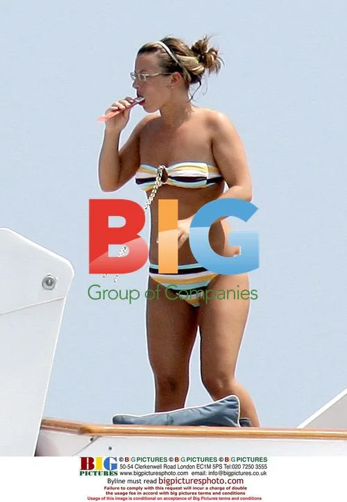 Coleen McLoughlin and Wayne Rooney on Yacht