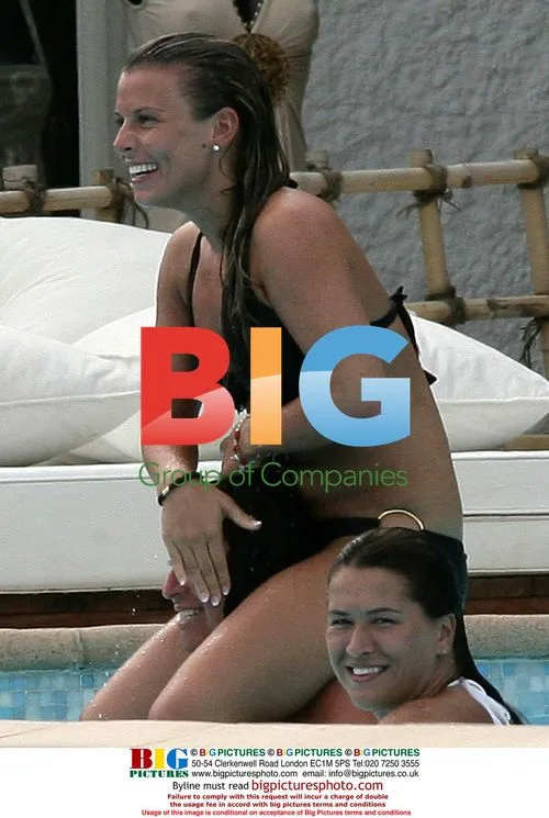 Wayne Rooney and Coleen McLoughlin in St Tropez