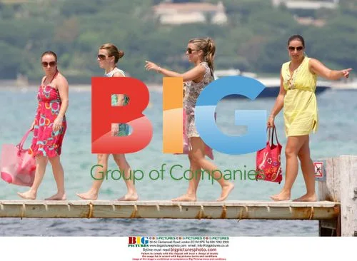 Wayne Rooney and Coleen McLoughlin in St Tropez