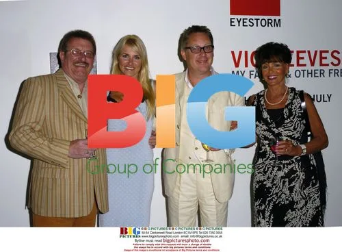 Vic Reeves and Nancy Sorrell at Vic Reeves's Family & Other Freaks Night
