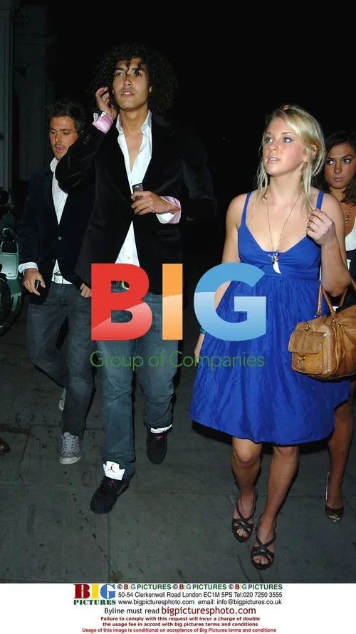 Stevie Thomas at Club Chloe opening in London