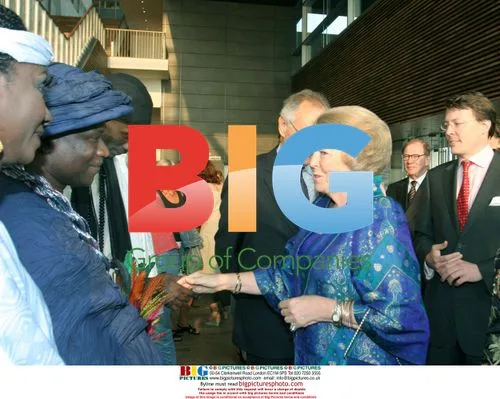 Queen Beatrix, Prince Constantin and Princess Laurentien at Sahel Opera Premiere