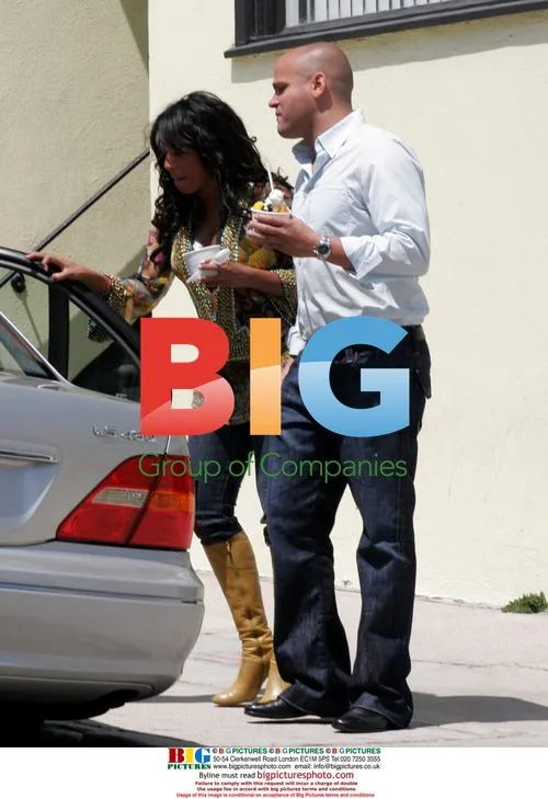 Melanie Brown and Stephan Belafonte
