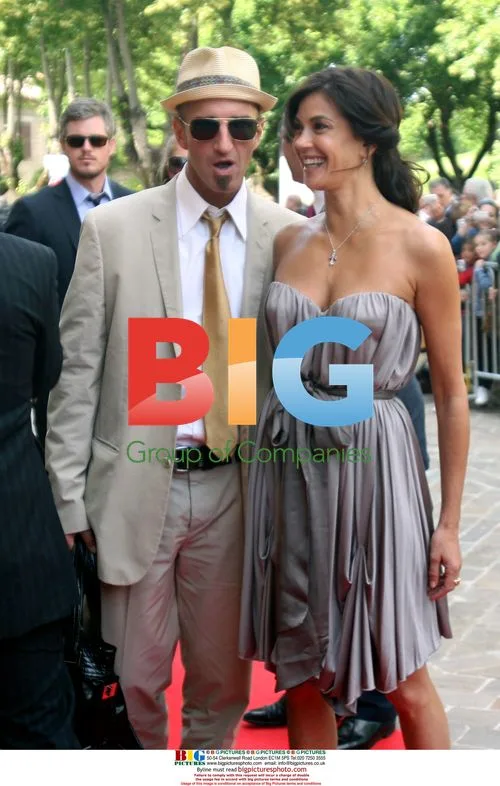 Teri Hatcher and Stephen Kay at Forlani-Scott Wedding