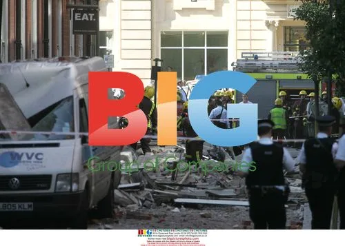 Building Collapse in South London, UK