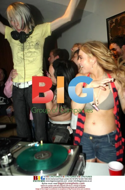 Lindsay Lohan Wild Coachella Party