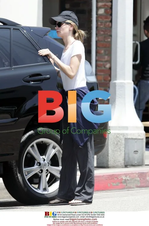 Calista Flockhart Looks Tired After Nail Salon Visit