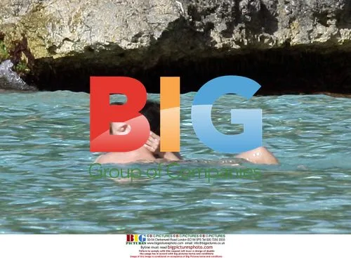 Uma Thurman and Andre Balazs in Saint Barth