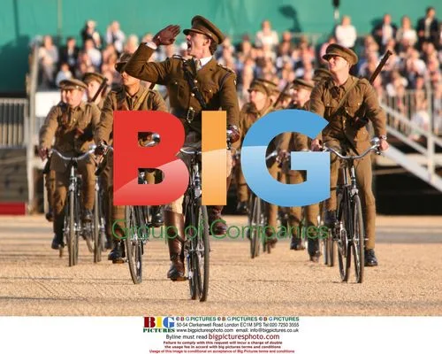 Household Cavalry Pageant in London
