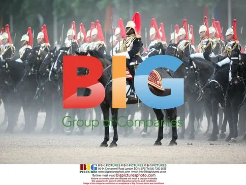 Household Cavalry Pageant in London