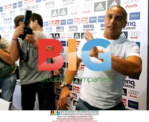 Roberto Carlos' Real Madrid farewell press conference