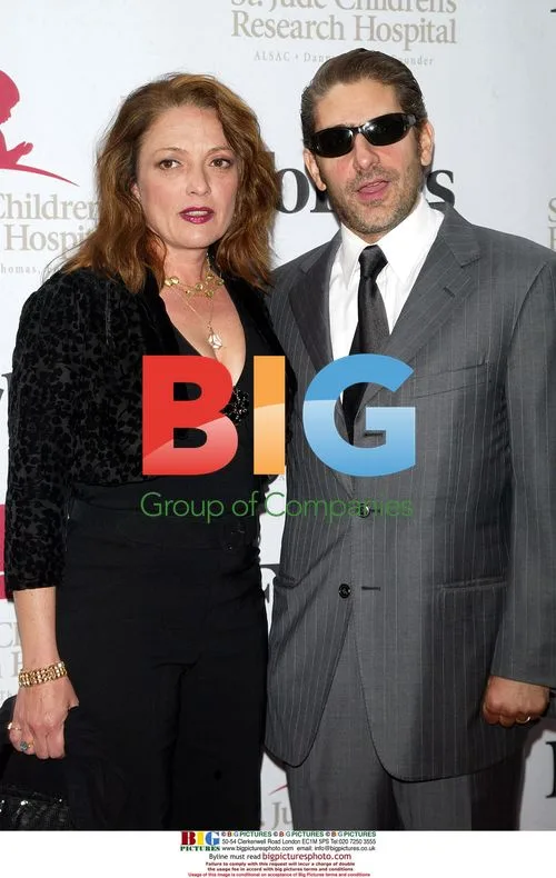 Michael Imperioli and wife at Sopranos party
