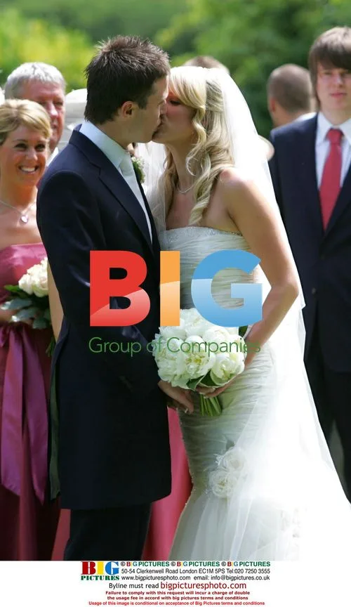 Michael Carrick and Lisa Roughead Wedding