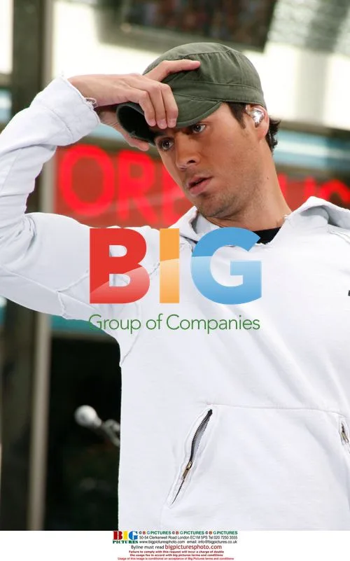 Enrique Iglesias performs on Today Show