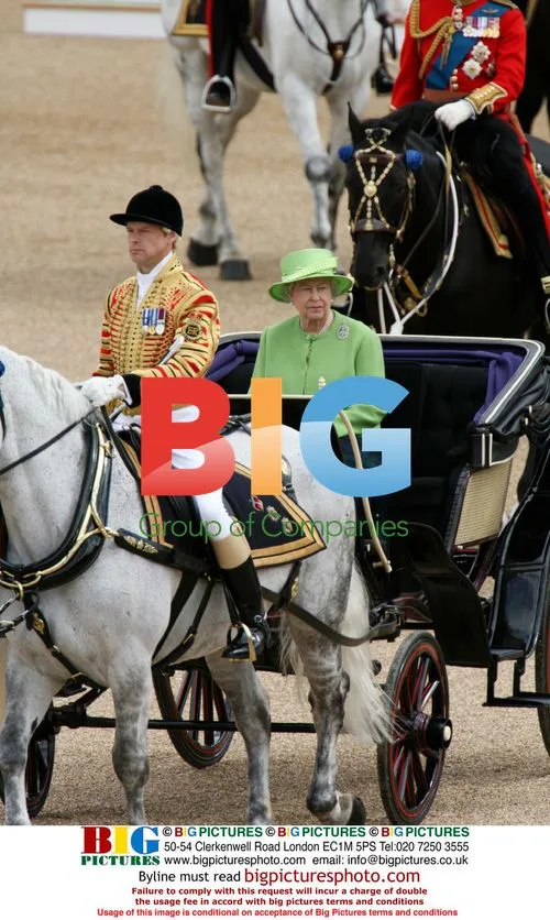Queen Elizabeth II at Trooping the Colour