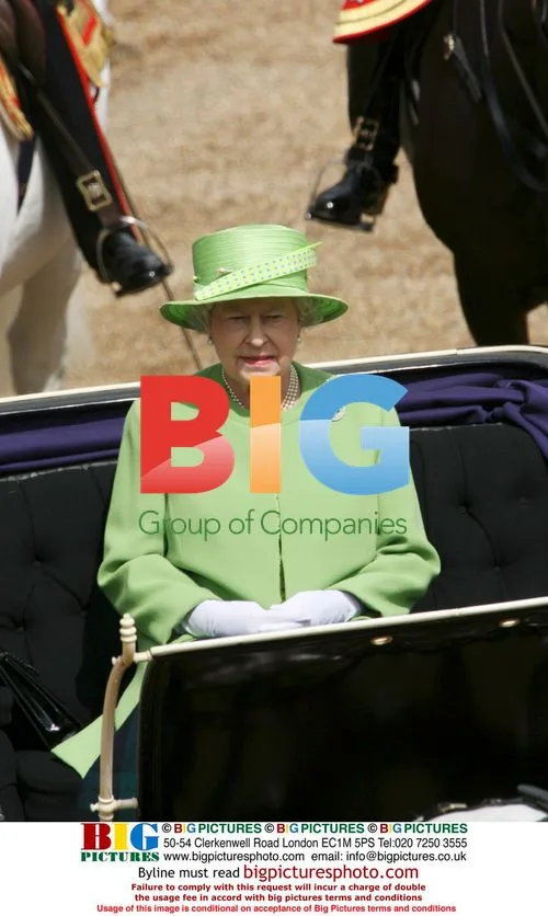 Queen Elizabeth II at Trooping the Colour