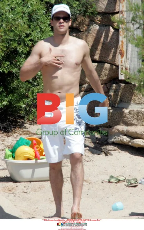 Michael Ballack and Simone Lambe vacation in Sardinia
