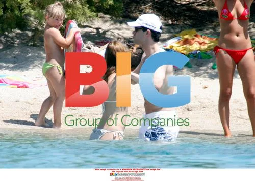 Michael Ballack and Simone Lambe on Holiday