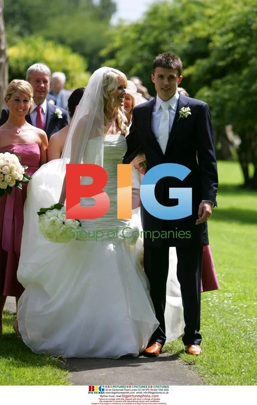 Michael Carrick and Lisa Roughead's Wedding