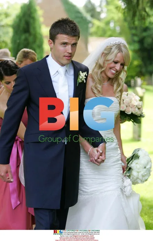 Michael Carrick and Lisa Roughead's Wedding