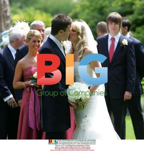 Michael Carrick and Lisa Roughead Wedding