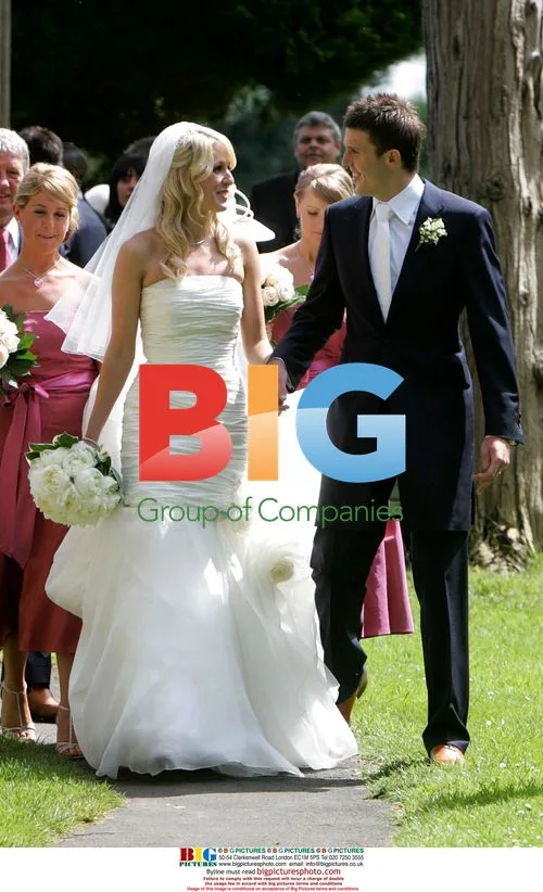 Michael Carrick and Lisa Roughead's Wedding