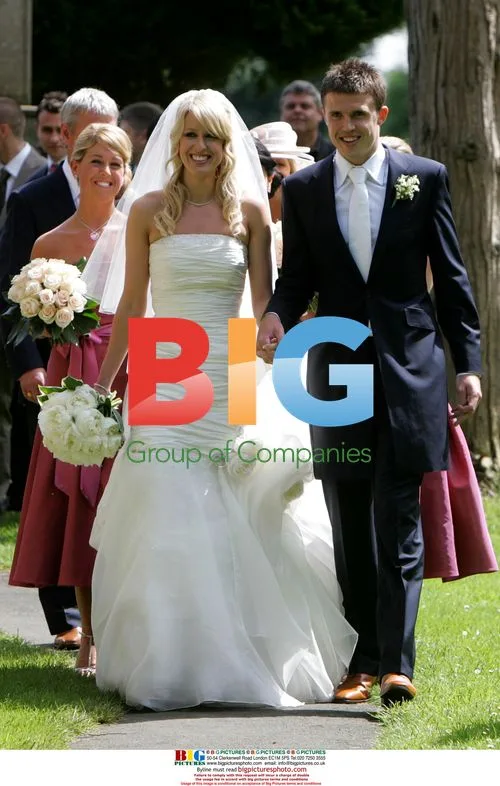 Michael Carrick and Lisa Roughead's Wedding