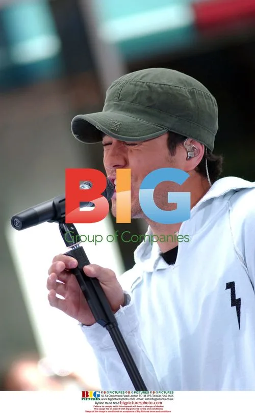 Enrique Iglesias performs on Today Show