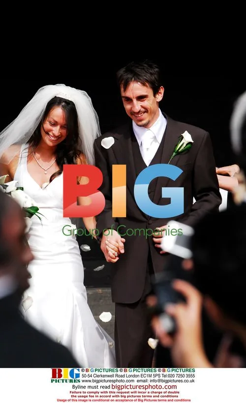 Gary Neville and Emma Hadfield's Wedding