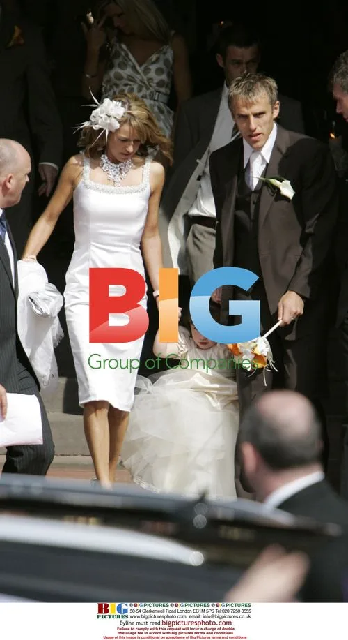 Gary Neville and Emma Hadfield's Wedding