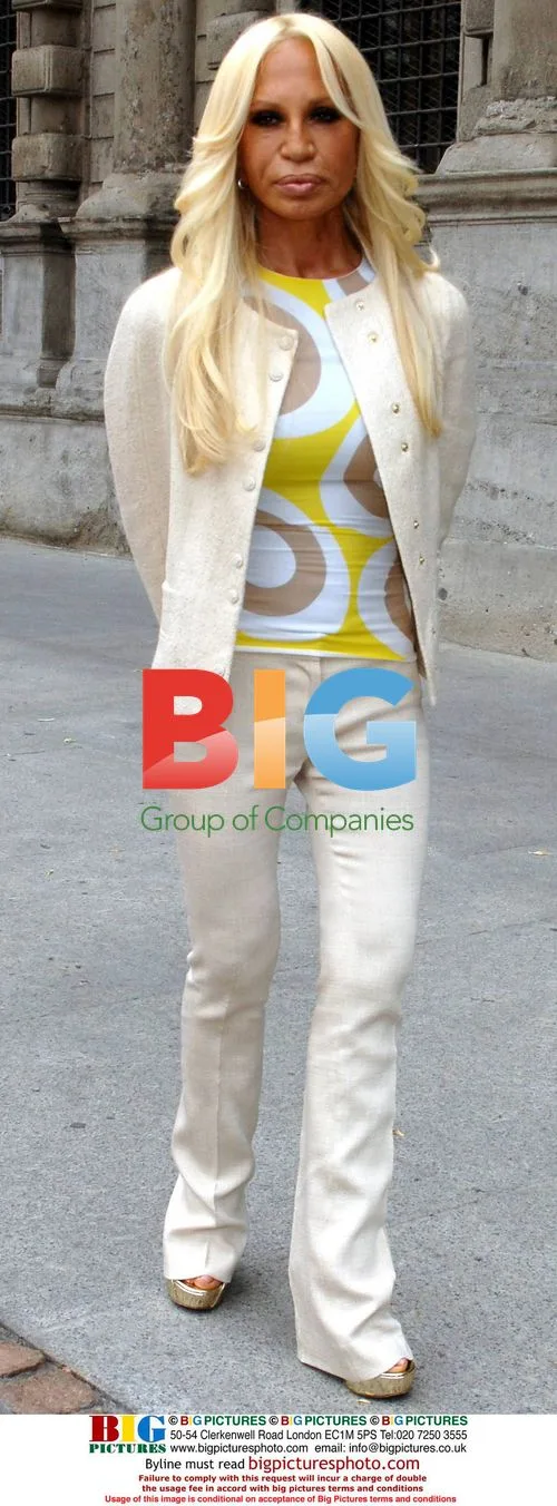 Gianni Versace at Milan Conference