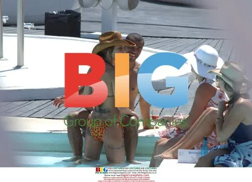 Ashley Cole and wife Cheryll on vacation