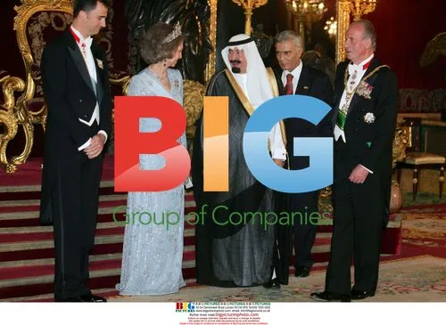 Prince Felipe De Borbon hosts gala dinner for Saudi King