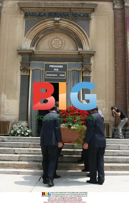 Gianfranco Ferré Funeral in Legnano, Italy