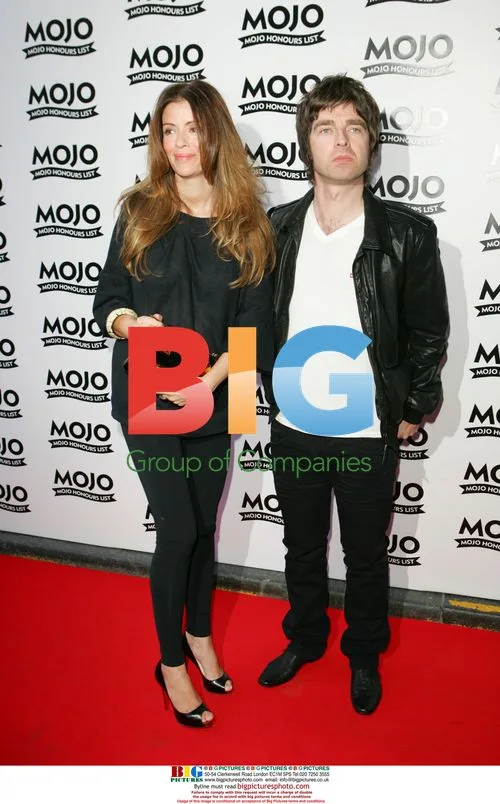 Noel Gallagher and Sara McDonald at MOJO Honours List