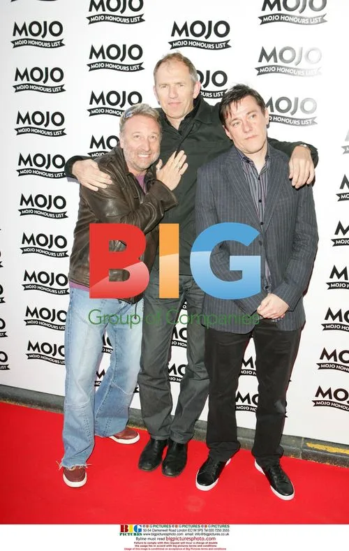 New Order and Anton Corbijn at MOJO Honours