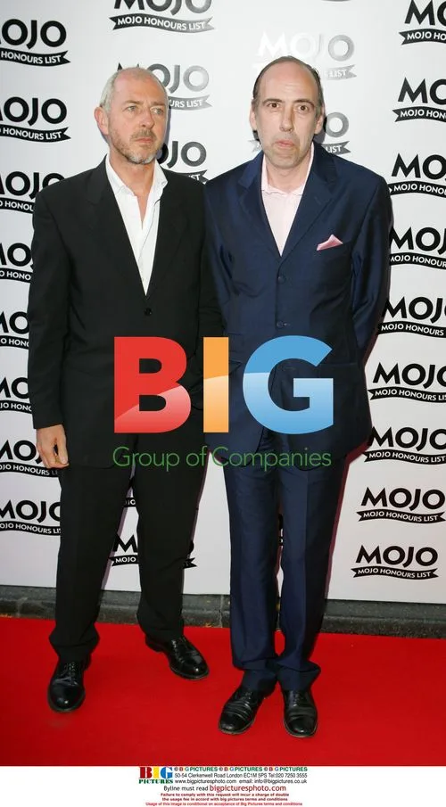 Mick Jones and Tony James at MOJO Honours List