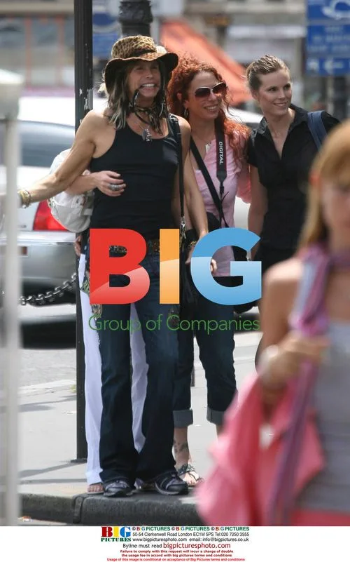 Steven Tyler Enjoys Paris