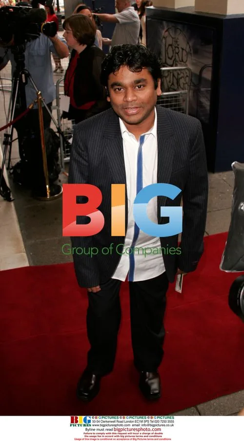 A.R. Rahman at 'The Lord of the Rings' premiere