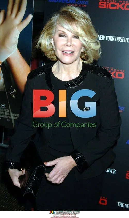 Joan Rivers at 'Sicko' Premiere