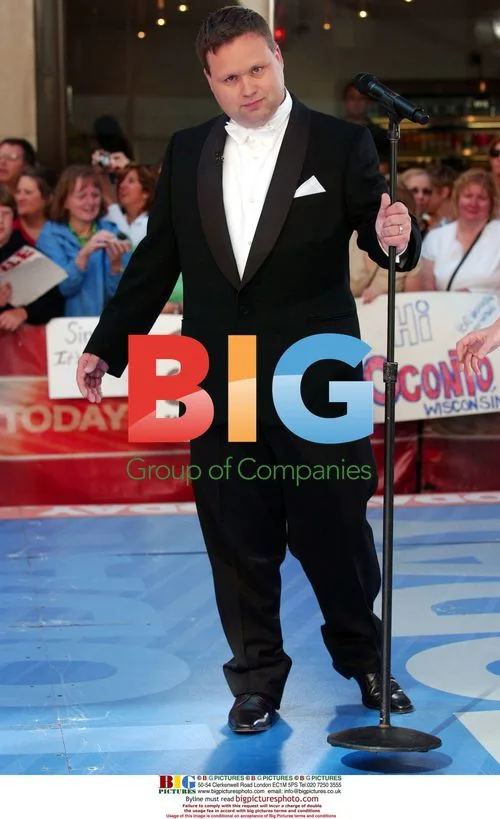 Paul Potts performs on Today Show