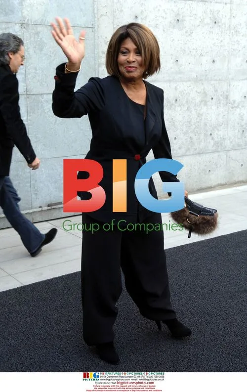 Tina Turner at Armani Fashion Show