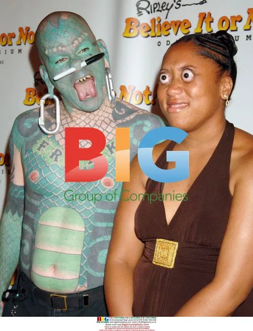 Lizardman and Eyepopper arrive for Ripley's event